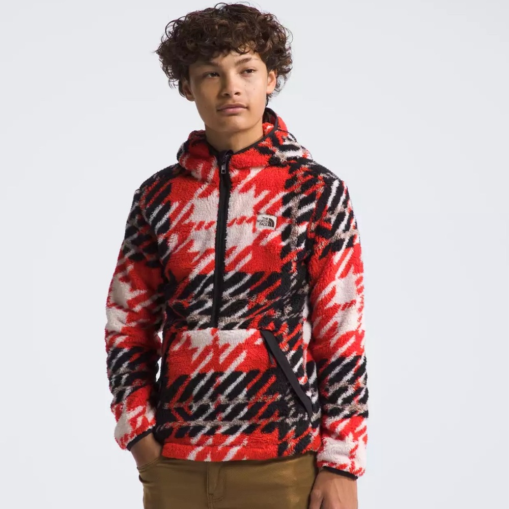 The North Face Cabin Fleece Hoodie- Youth Large